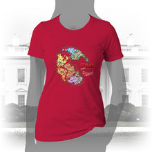 Load image into Gallery viewer, DK107: Don&#39;t RISK Global Domination - Women&#39;s Short Sleeve
