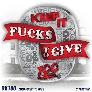 DK100: Zero Fucks To Give (Silver Edition) - Women's Short Sleeve