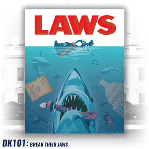 DK101: Break Their Jaws - Beach Towel