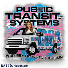 Load image into Gallery viewer, DK115: Pubic Transit - Women&#39;s Short Sleeve
