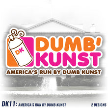 Load image into Gallery viewer, DK11: America&#39;s Run By Dumb Kunst - Unisex Zipper Hoodie
