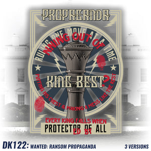 DK122: Wanted: Ransom Propaganda (Propaganda Edition) - Women's Short Sleeve