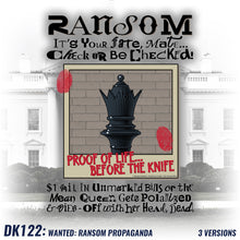 Load image into Gallery viewer, DK122: Wanted: Ransom Propaganda (Ransom Edition) - Women&#39;s Short Sleeve
