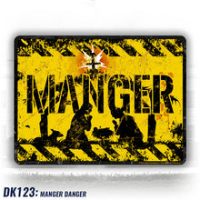 Load image into Gallery viewer, DK123: Manger Danger - Men&#39;s Short Sleeve
