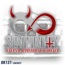 Load image into Gallery viewer, DK137: Sinfinity - Men&#39;s Short Sleeve
