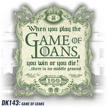 Load image into Gallery viewer, DK143: Game Of Loans - Men&#39;s Short Sleeve
