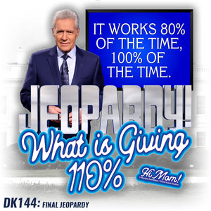 DK144: Final Jeopardy - Men's Short Sleeve