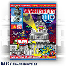 Load image into Gallery viewer, DK149: UnMARVELousington D.C. - Women&#39;s Short Sleeve
