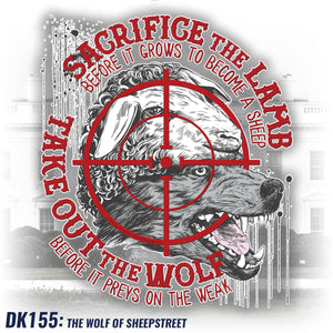 DK155: The Wolf of Sheepstreet - Men's Short Sleeve