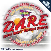 Load image into Gallery viewer, DK174: D.A.R.E. To Learn - Men&#39;s Short Sleeve
