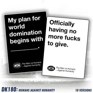 DK180: Humans Against Humanity (No F#@K$ Edition) - Unisex Short Sleeve