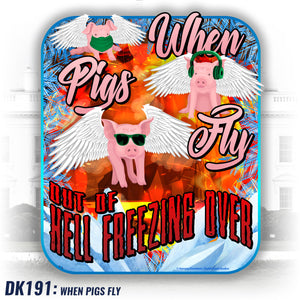 DK191: When Pigs Fly - Women's Short Sleeve