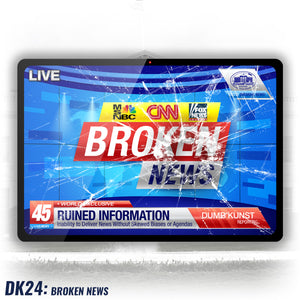 DK24: Broken News - Laptop Case