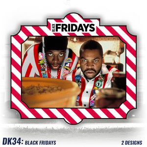 DK34: Black Fridays - All Over Print Unisex Short Sleeve