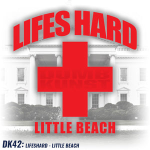 DK42: LIFESHARD - Little Beach - Unisex Zipper Hoodie