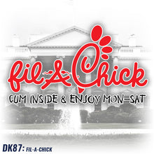 Load image into Gallery viewer, DK87: Fil-A-Chick - Men&#39;s Short Sleeve
