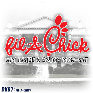 DK87: Fil-A-Chick - Unisex Pullover Hoodie