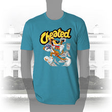 Load image into Gallery viewer, DK28: Chester Cheated - Men&#39;s Short Sleeve
