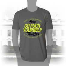 Load image into Gallery viewer, DK90: Please &amp; Thank You (Go Fuck Yourself) - Men&#39;s Short Sleeve
