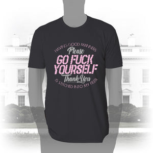 DK90: Please & Thank You (Go Fuck Yourself) - Men's Short Sleeve