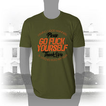 Load image into Gallery viewer, DK90: Please &amp; Thank You (Go Fuck Yourself) - Men&#39;s Short Sleeve
