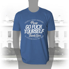 Load image into Gallery viewer, DK90: Please &amp; Thank You (Go Fuck Yourself) - Men&#39;s Short Sleeve
