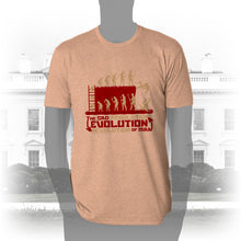 Load image into Gallery viewer, DK126: Devolution Revolution - Men&#39;s Short Sleeve
