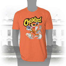 Load image into Gallery viewer, DK28: Chester Cheated - Men&#39;s Short Sleeve
