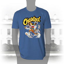 Load image into Gallery viewer, DK28: Chester Cheated - Men&#39;s Short Sleeve
