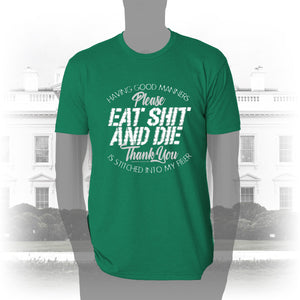 DK90: Please & Thank You (Eat Shit And Die) - Men's Short Sleeve