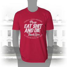 Load image into Gallery viewer, DK90: Please &amp; Thank You (Eat Shit And Die) - Men&#39;s Short Sleeve
