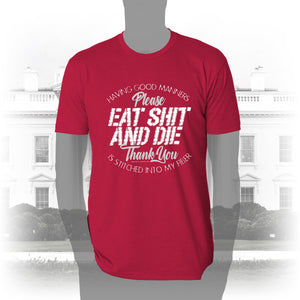 DK90: Please & Thank You (Eat Shit And Die) - Men's Short Sleeve