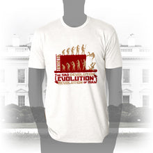 Load image into Gallery viewer, DK126: Devolution Revolution - Men&#39;s Short Sleeve
