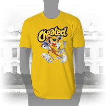 Load image into Gallery viewer, DK28: Chester Cheated - Men&#39;s Short Sleeve
