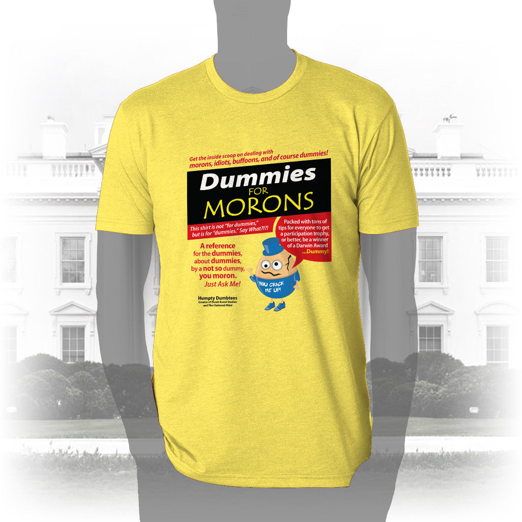 DK111: Dummies for Morons - Men's Short Sleeve