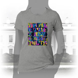 DK159: WTF! FTW! Facts! (CMYK Edition) - Women's Short Sleeve