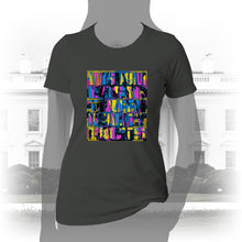 Load image into Gallery viewer, DK159: WTF! FTW! Facts! (CMYK Edition) - Women&#39;s Short Sleeve
