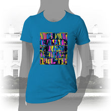 Load image into Gallery viewer, DK159: WTF! FTW! Facts! (CMYK Edition) - Women&#39;s Short Sleeve
