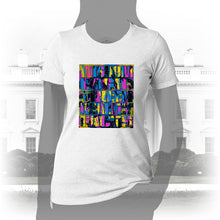 Load image into Gallery viewer, DK159: WTF! FTW! Facts! (CMYK Edition) - Women&#39;s Short Sleeve
