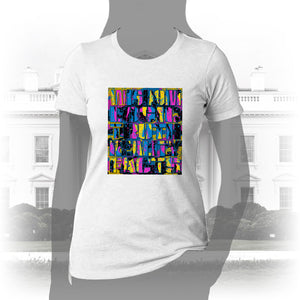 DK159: WTF! FTW! Facts! (CMYK Edition) - Women's Short Sleeve