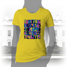 Load image into Gallery viewer, DK159: WTF! FTW! Facts! (CMYK Edition) - Women&#39;s Short Sleeve
