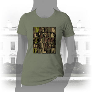 DK159: WTF! FTW! Facts! (Camo Edition) - Women's Short Sleeve