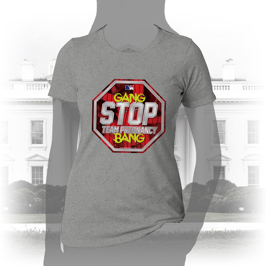 DK156: Stop Team Pregnancy - Women's Short Sleeve