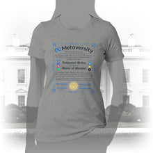 Load image into Gallery viewer, DK160: The Metaversity Of... - Women&#39;s Short Sleeve
