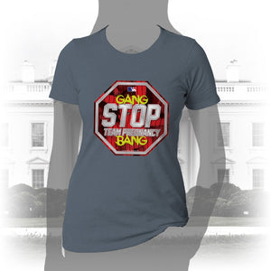 DK156: Stop Team Pregnancy - Women's Short Sleeve