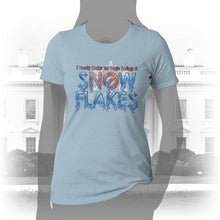 Load image into Gallery viewer, DK157: Shattered Snowflakes - Women&#39;s Short Sleeve
