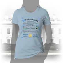 Load image into Gallery viewer, DK160: The Metaversity Of... - Women&#39;s Short Sleeve
