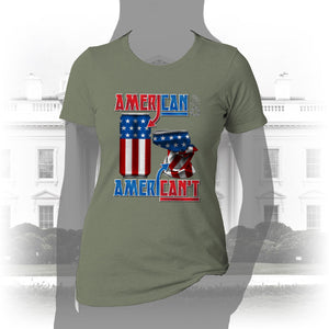 DK166: American't Recycling - Women's Short Sleeve