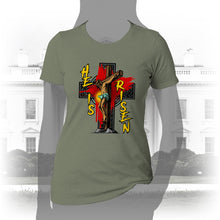 Load image into Gallery viewer, DK153: He Is Risen - Women&#39;s Short Sleeve
