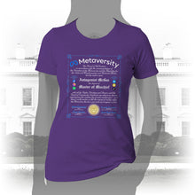 Load image into Gallery viewer, DK160: The Metaversity Of... - Women&#39;s Short Sleeve
